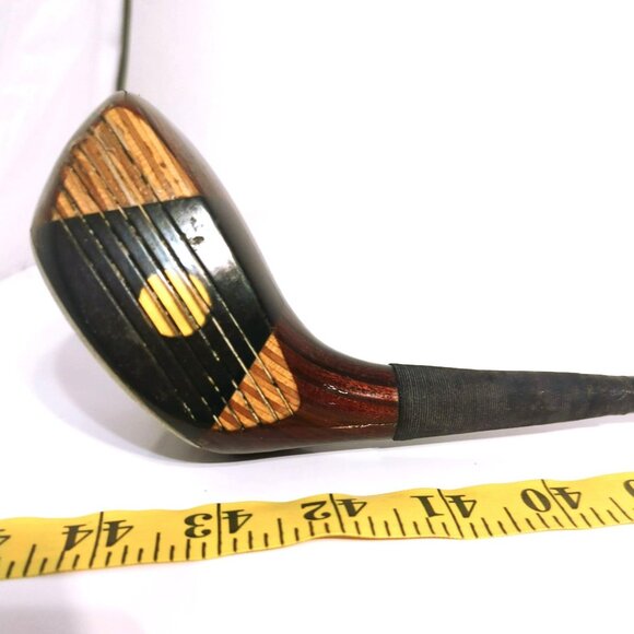 Vintage Brigham & Watson Wooden Golf Club Driver No. 1 Original Grip - Picture 6 of 7